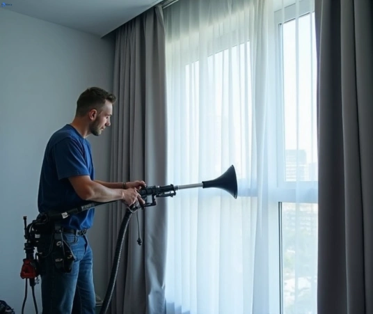 Professional drapes cleaning process tools Matty Curtain Cleaning avondale-heights-vic